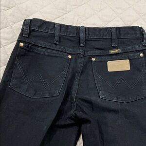 Wrangler Men's Jeans in Deep Black